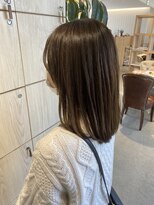 アドラーブル 長岡リップス旭岡店(adorable)&nbsp;20代髪質改善ふんわりナチュラルストレートレイヤーカットミディ