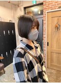 似合わせカット/アースカラー/くびれヘアツートーンカラー四街道