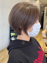 ティダスマイル(tida smile)&nbsp;ショコラアッシュ_フェミニン大人ショート