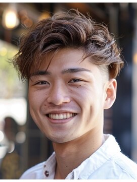 メンズ ルシードスタイル アウラ 松戸市五香(LUCIDO STYLE Aura) メンズスタイル【五香/メンズカット<理容室>/ブリーチ/眉毛】