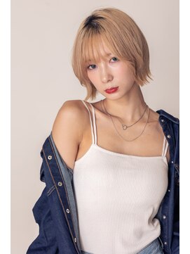 ブリング バイ スノードロップ 吉祥寺(BRING by Snowdrop) 黒髪/ボブルフ/ネビージュ/小顔/ワンレン/吉祥寺/髪質改善/前髪