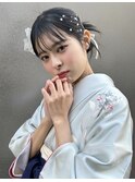 卒業式/カチモリ/袴/ヘアセット