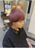 メンズウルフカットデザインカラー