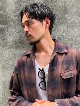 ロンド ローガン 名駅(Lond LOGAN) 大人色気髪King Gnu常田大貴風グランジパーマ