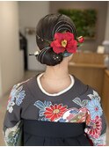 卒業式タイトシニヨン葭本30