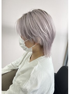 シエンゴールド(CIEN gold) ホワイトカラー/ホワイトシルバー#浜松駅#カラー#ブリーチ