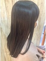 サイン(SIGN)&nbsp;髪質改善縮毛矯正/20代30代40代/オリーブベージュ/透明感カラー