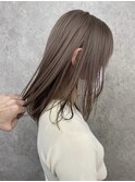 渋谷ブリーチカラータッセルボブ顔周りレイヤー切りっぱなしボブ