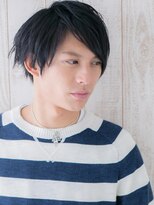 モッズヘア メン 仙台愛子駅前店(mod's hair men)&nbsp;七三分け大人黒髪メンズショート韓国ヘアa仙台愛子