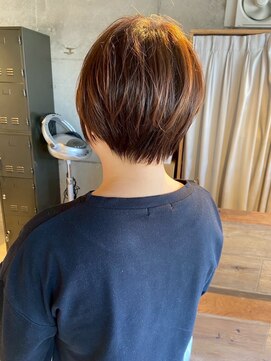 ルチア ヘア フィル 天王寺店(Lucia hair fill) ショートヘア/ベージュカラー/髪質改善