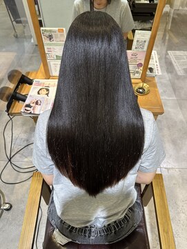 ブレンドバイハピネス(Blend by happiness) 髪質改善トリートメントストレートロングレイヤー20代30代40代