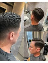 メグロバーバーショップロッポンギ 目黒六(MEGURO BARBER SHOP 6PPONGI)&nbsp;73パートスタイル
