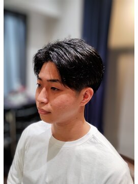 トレバー(Trever) センターパートツーブロ