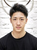 ヨシザワインク プレミアム 築地店(YOSHIZAWA Inc. PREMIUM)&nbsp;メンズカットツーブロックソフトモヒカンアップバング