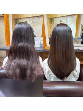 リリアン(Ririan) 【橋本】KAMIKAI縮毛矯正+髪質改善トリートメント