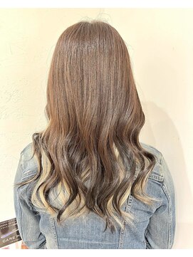 ラピスタ 池袋(Lapista) 韓国ヘアレイヤーカットダブルハイライトカラー【Lapista池袋】