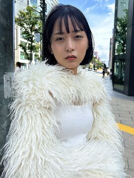 メイカ(MEIKA) 【 切りっぱなし × コンパクトミニボブ 】浅野美紀