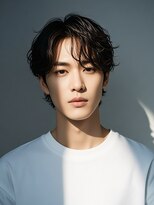 エイチ メンズ(H)&nbsp;ツーブロックマッシュジェットモヒカンガイルヘアマッシュメンズ