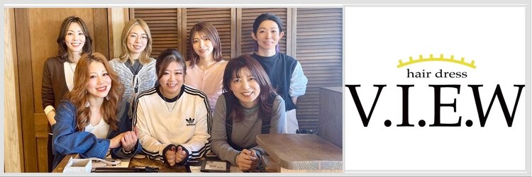 ヘアードレスビュー(hair dress V.I.E.W)のサロンヘッダー