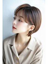 クシュ 所沢西口プロぺ通り(kusyu... )&nbsp;イメチェンアンブレラカラー前髪クールショートピンクベージュ