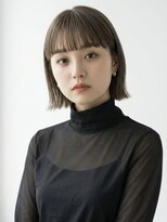 キビト(kibito)&nbsp;東新宿若松河田グレージュカラー外ハネボブ20代30代40代