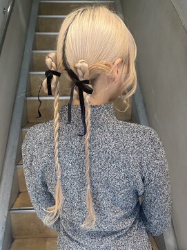 ロチカバイドールヘアー 心斎橋(Rotika by Doll hair) 個性派ツインアレンジ♪
