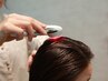 【太く抜けにくい髪に】強髪＋艶白髪染め＋カット＋予防美容【育毛促進】