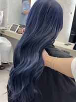 ローレン(Lolen.)&nbsp;ウェーブ巻き　コリアンネイビー