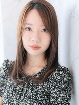 ローマ ギンザ(ROMA Ginza)&nbsp;ストレートレイヤー/前髪なし/顔まわりカット/髪質改善/銀座駅