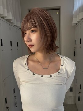 サンド 池袋(sand) ハイトーンレイヤーボブ