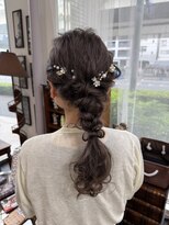 バイブアンドアネックス(VIBE & ANNEX)&nbsp;【★AOI★】結婚式/お呼ばれヘア/編み下ろし/横浜/石川町