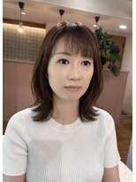 コカゲ ヘアアンドリラックス(KOKAGE hair&relax)&nbsp;外ハネミディ