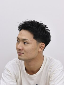 ダリーサード(DALIE third) タイトショートテーパーフェードスパイキーショート