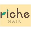 リッシュヘアー(riche hair)のお店ロゴ