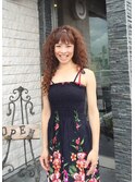 スパイラルパーマ