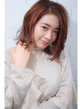 ラウンジ モリオ イケブクロ(Lounge MORIO Ikebukuro) 【morio池袋】パーソナルカラー 大人ゆるウェーブボブ