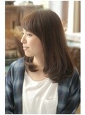 【ohana/表参道】ワンサイド小顔ナチュふわロブ