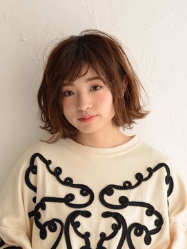 アース 武蔵境店(HAIR & MAKE EARTH) ふんわり♪ミディアムボブ