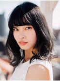 大人セミディ重ためバング
