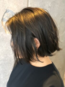 ヘアーデザイン ヴィフ(HAIR DESIGN vif) お客様スタイル☆秋の前下がりボブ