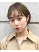 #小顔#オリーブカラー