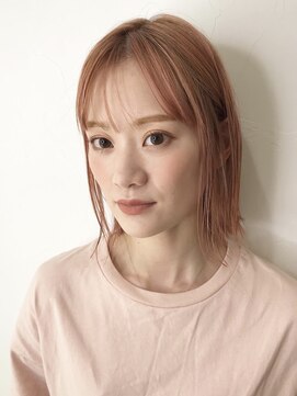 ナナバイロッカ(nana by rocca) 薄いピンクオレンジカラー/暖色系カラー