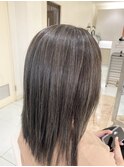 白髪ぼかしハイライト
