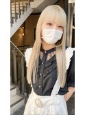 milk blonde ☆ ケアブリーチ ハイトーン