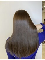 ジーナ 銀座中央通り(Zina)&nbsp;【Zina銀座中央通り】髪質改善＊カーキグレージュ＊艶髪