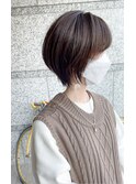 丸みの大人可愛いショート