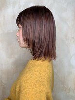 ニスル 町田店(NISURU)&nbsp;似合わせカット/大人ガーリー/ダークアッシュ/着物/町田/町田駅