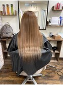プルエクステ/モテ髪/ツヤツヤロング/カラー