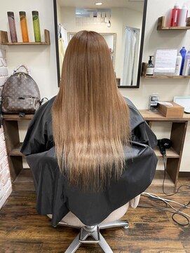 ルフレバイレミー 新宿店(Reflet by remmy) プルエクステ/モテ髪/ツヤツヤロング/カラー