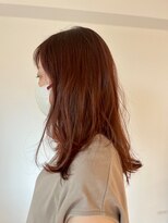 ソイクフ(SOY KUFU)&nbsp;大人可愛い20代30代40代◎前髪パーマグレーベージュロング